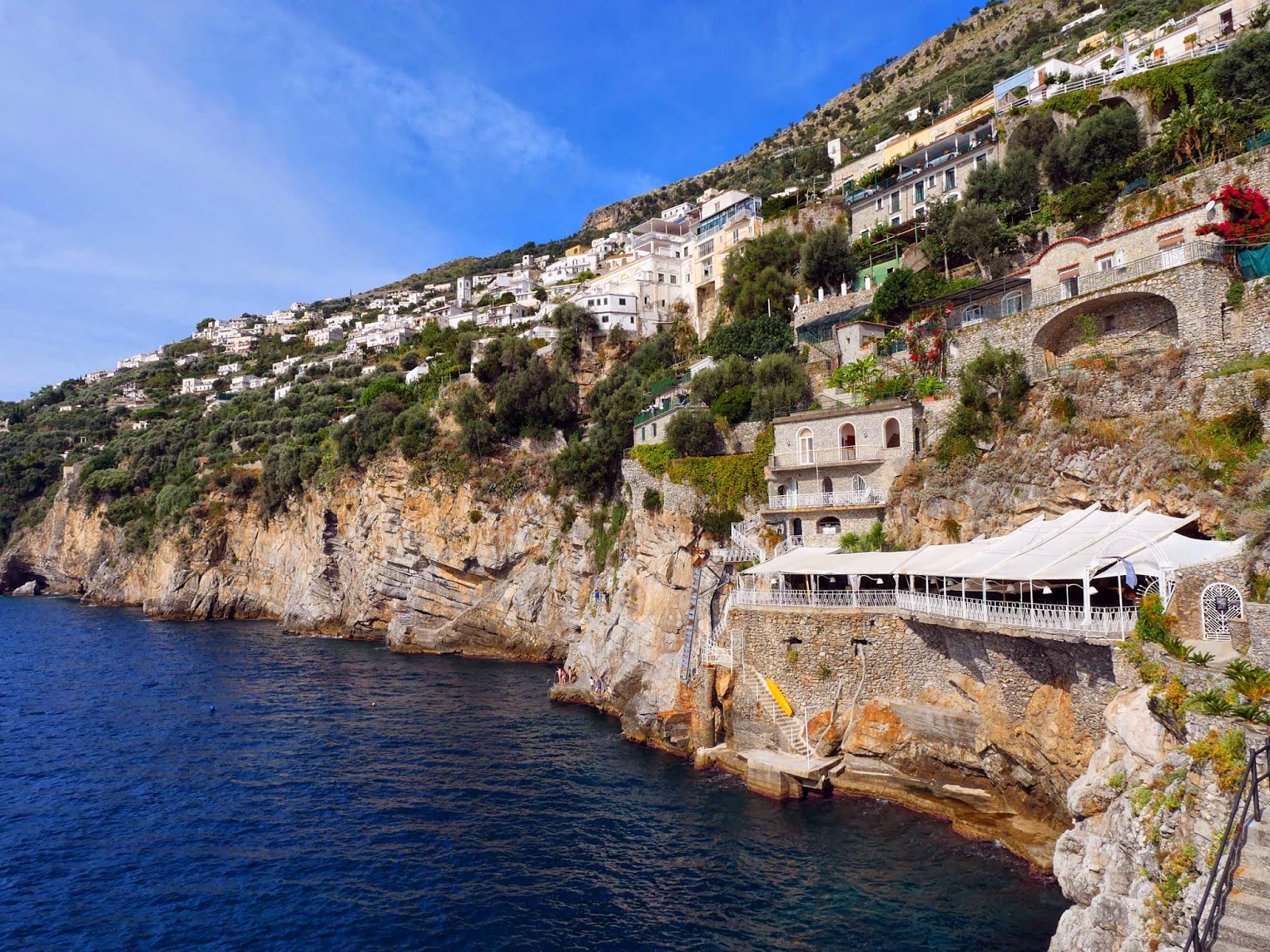 Theo and Rosa's Holiday Blogs 4 October Praiano, Amalfi Coast, Italy