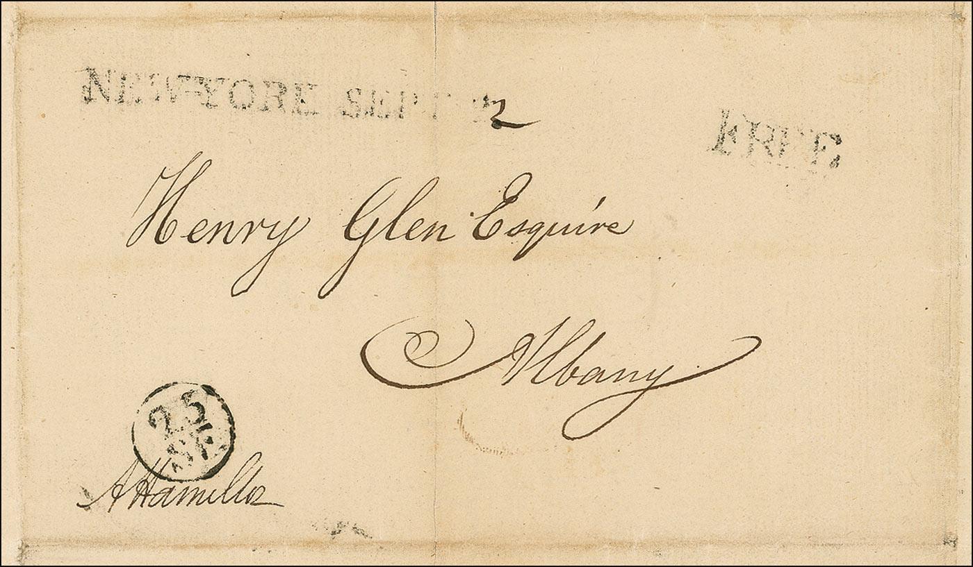 POSSUM TRACKS Alexander Hamilton's "Hurricane Letter"