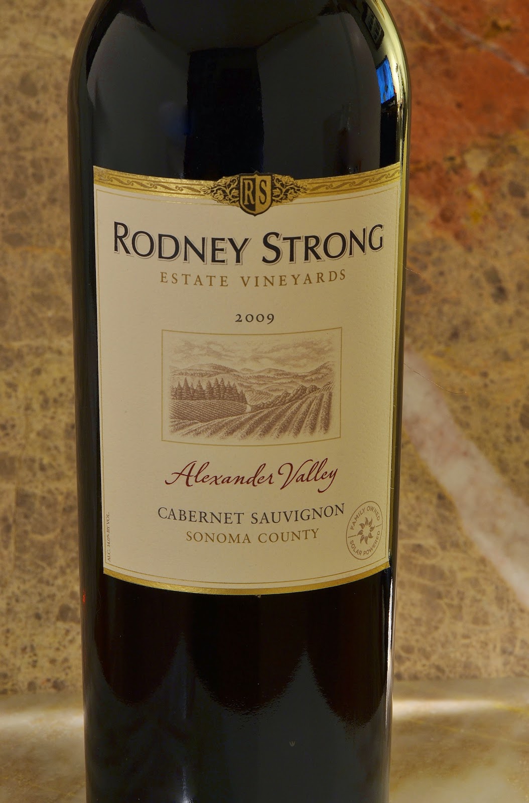 New Hampshire Wineman Rodney Strong Alexander Valley 2009