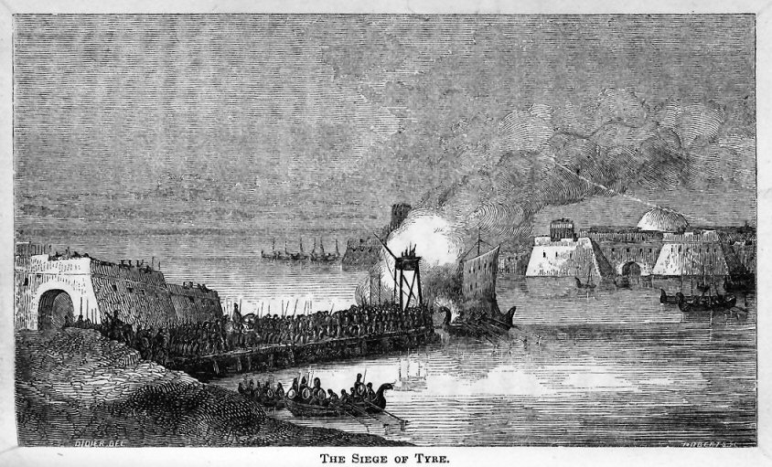 How Alexander Turned The Island of Tyre Into a Peninsula Amusing
