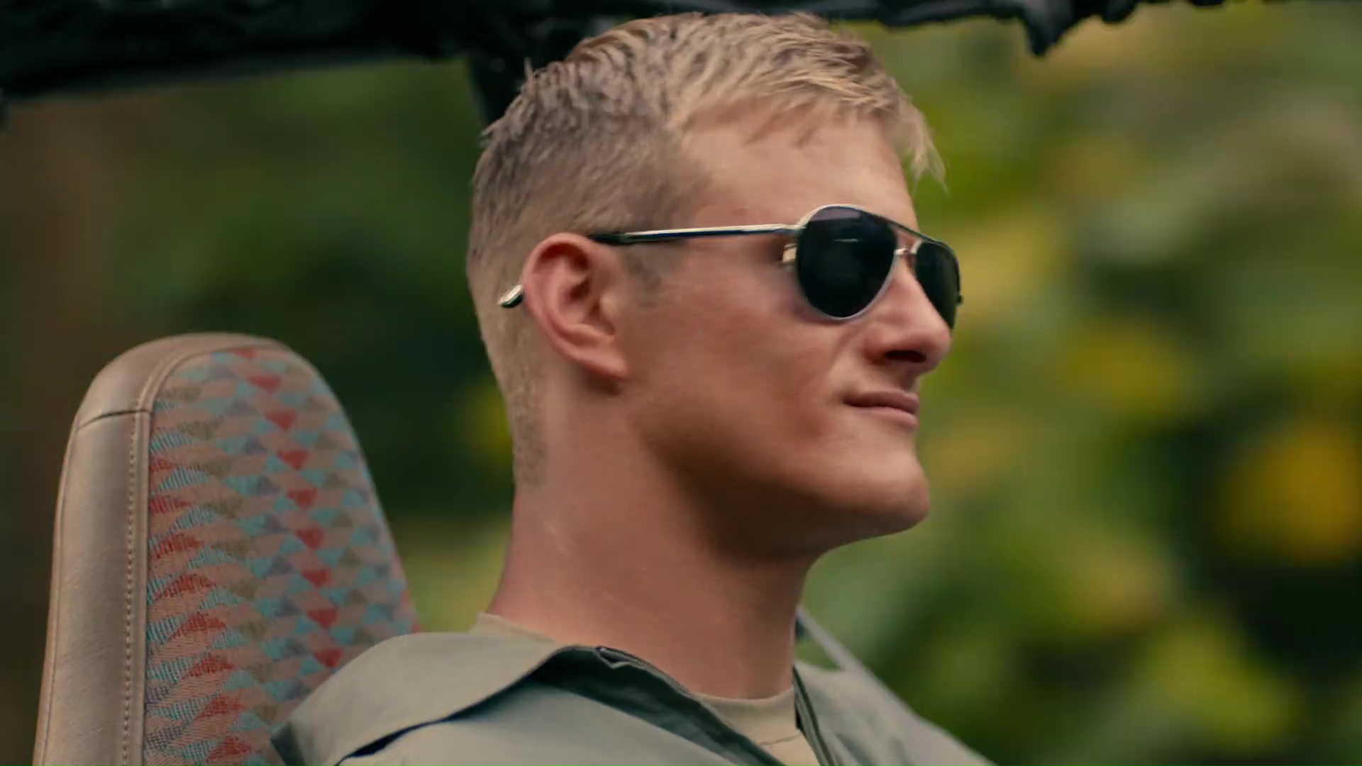 ausCAPS Alexander Ludwig shirtless in Operation Christmas Drop
